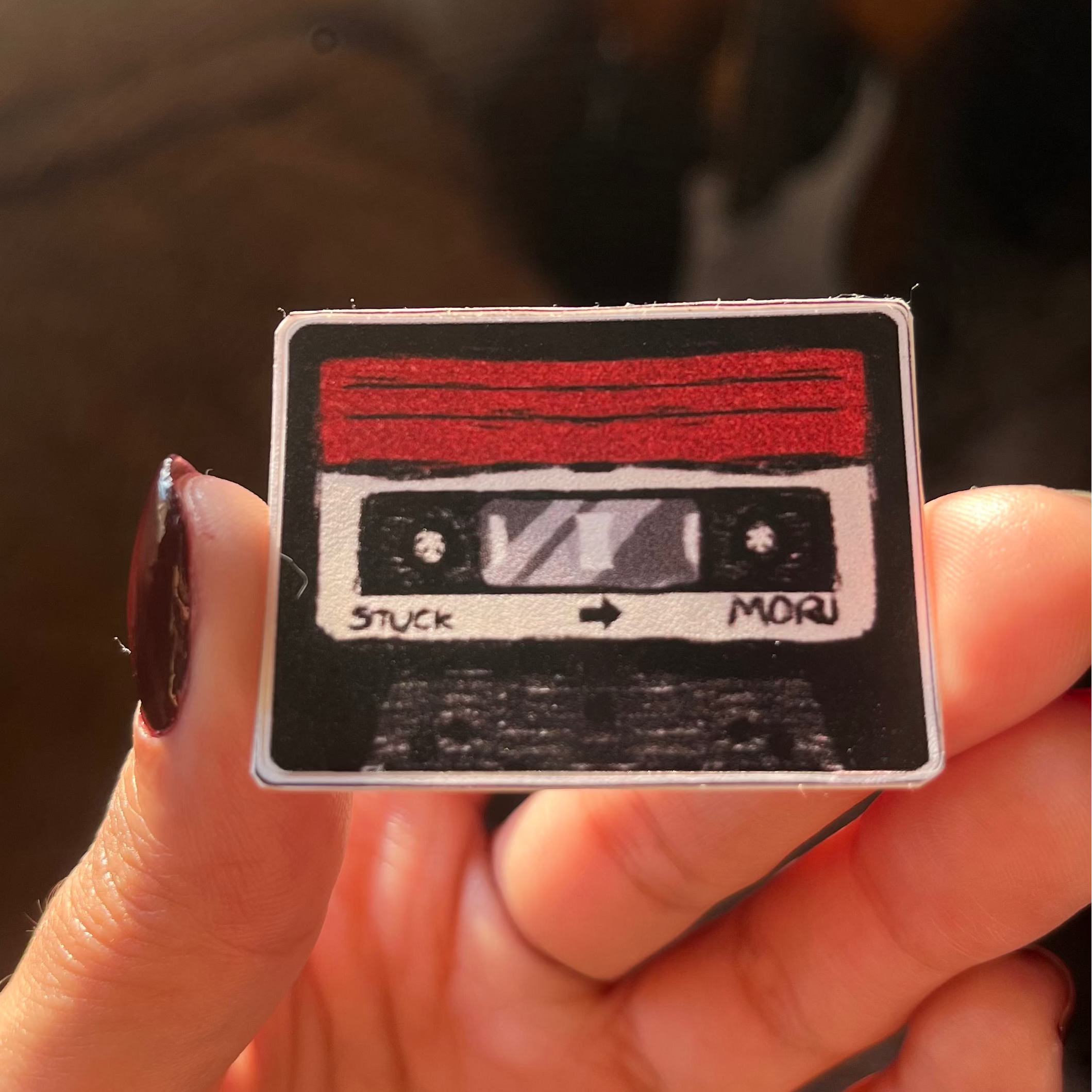 Cassette Tape Sticker