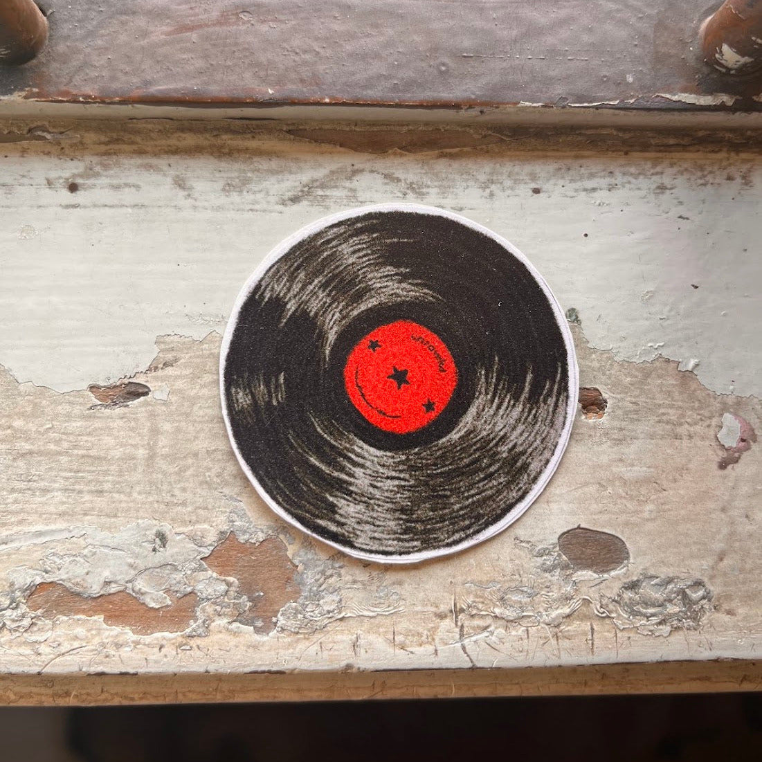 Vinyl Record Sticker