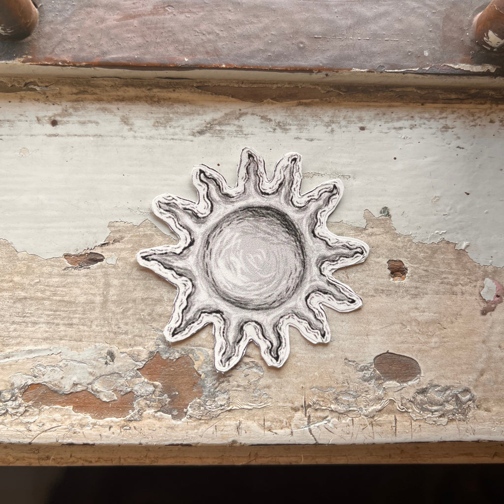 Sun Sketch Sticker