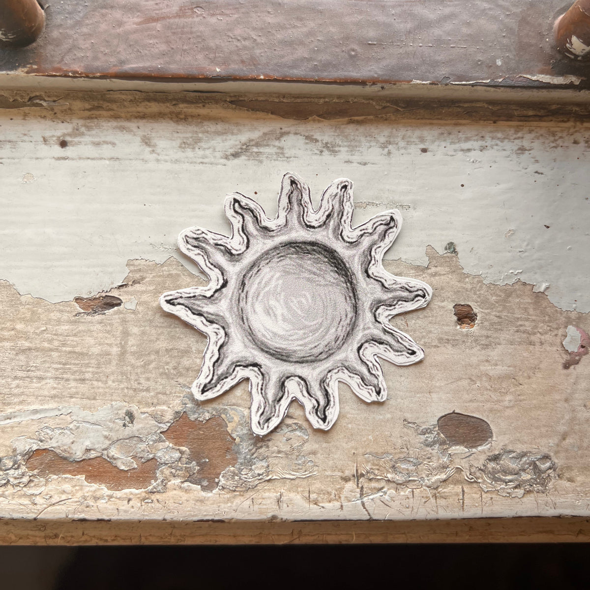 Sun Sketch Sticker