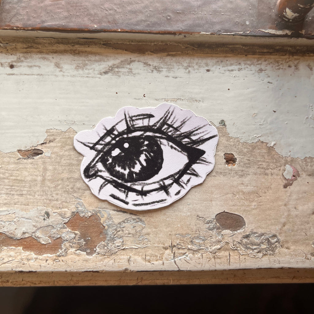 Hand-Drawn Eye Sticker