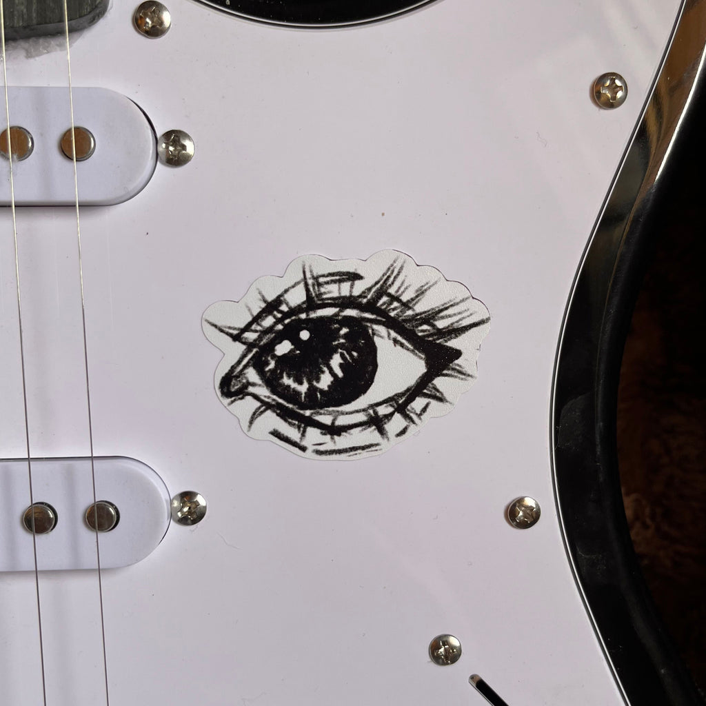 Hand-Drawn Eye Sticker