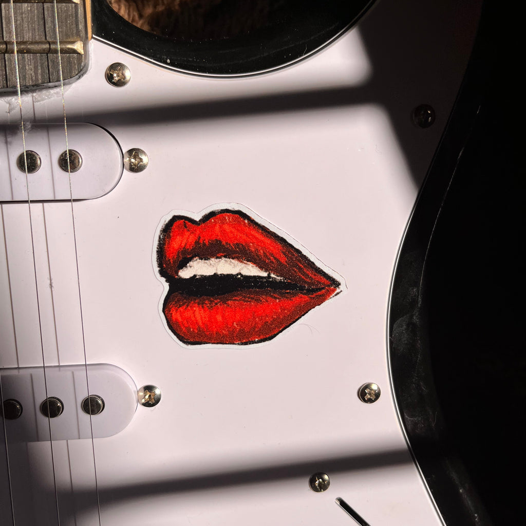 Red Lip Sticker