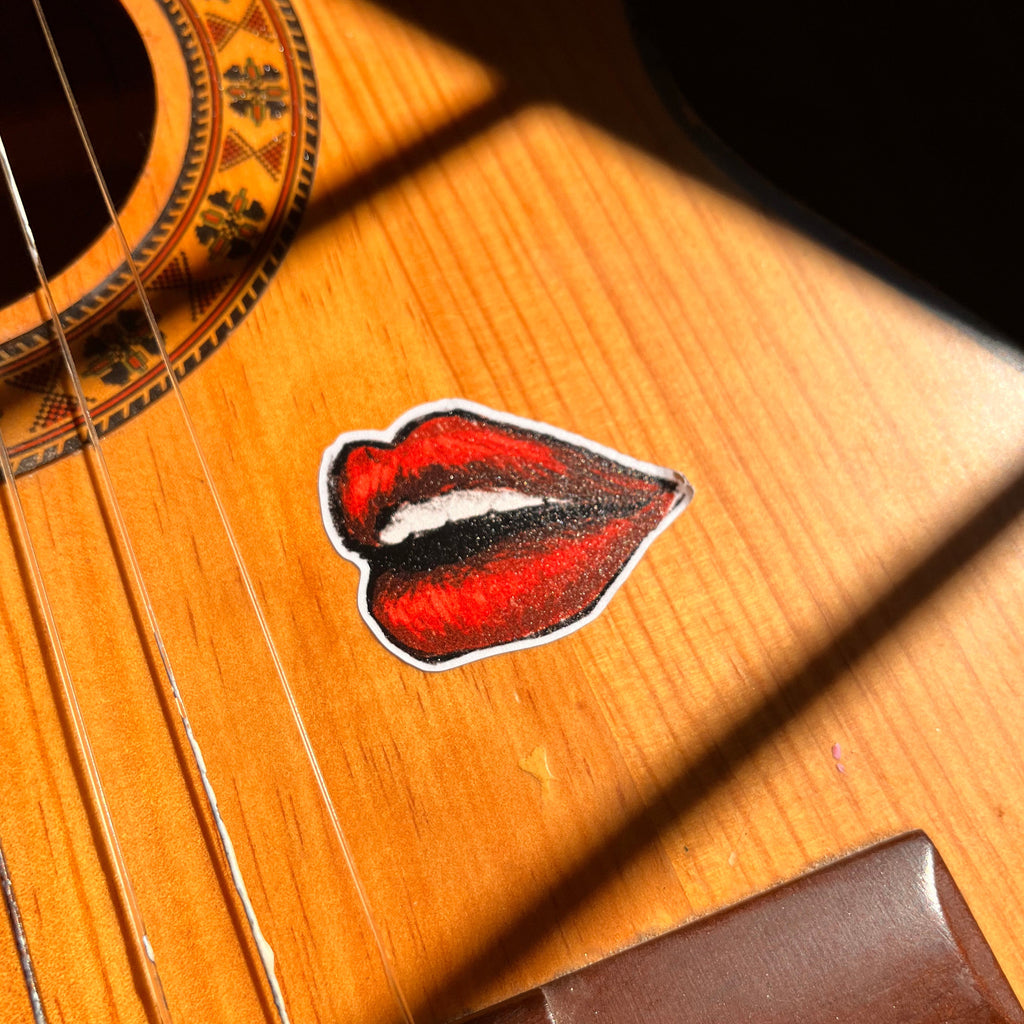Red Lip Sticker