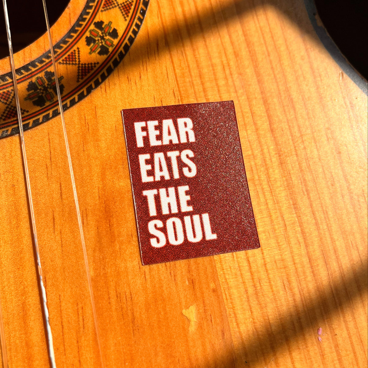 Fear Eats The Soul Red Sticker