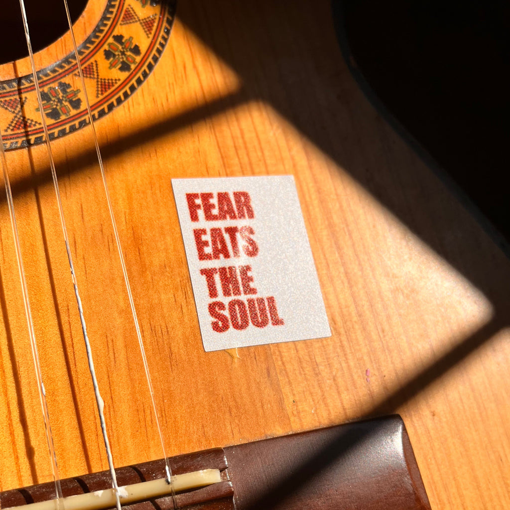 Fear Eats The Soul Off-White Sticker