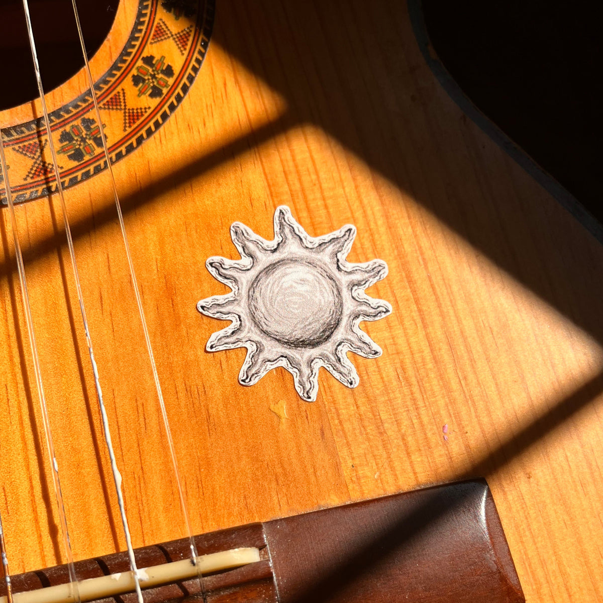 Sun Sketch Sticker