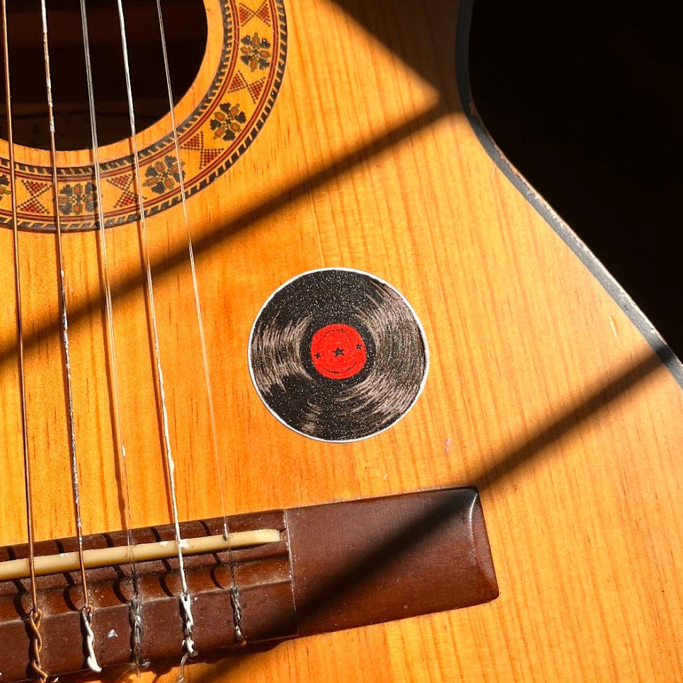 Vinyl Record Sticker