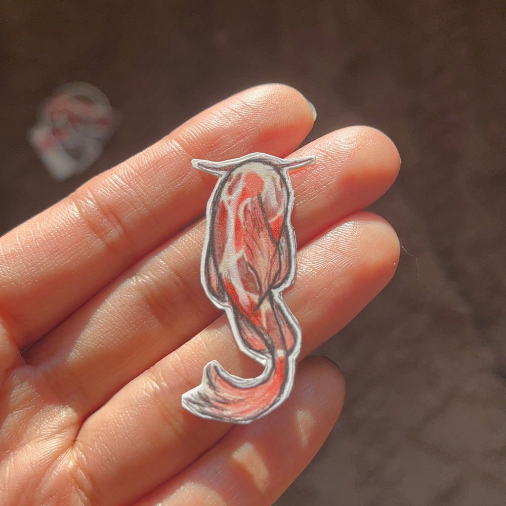Watercolor Koi Sticker