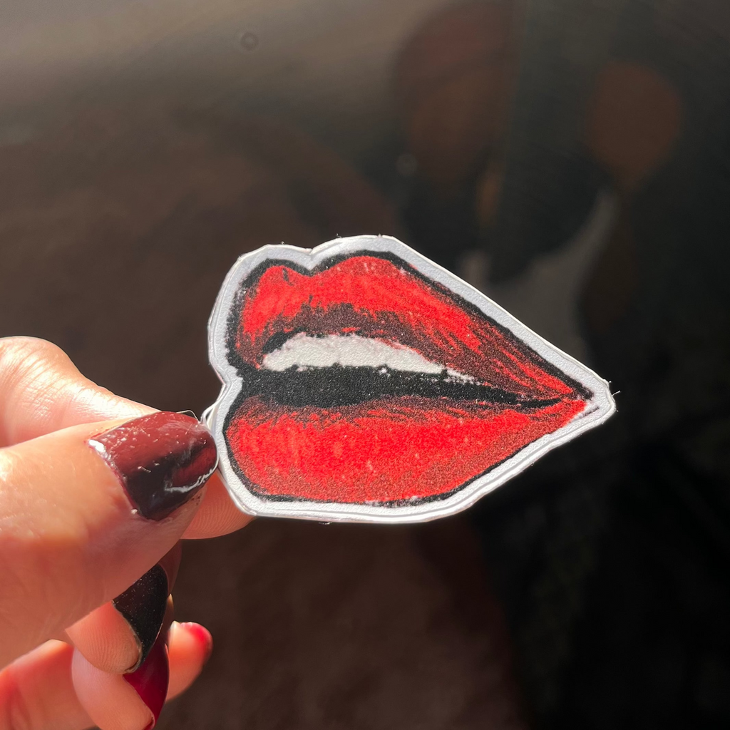 Red Lip Sticker