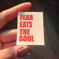 Fear Eats The Soul Off-White Sticker